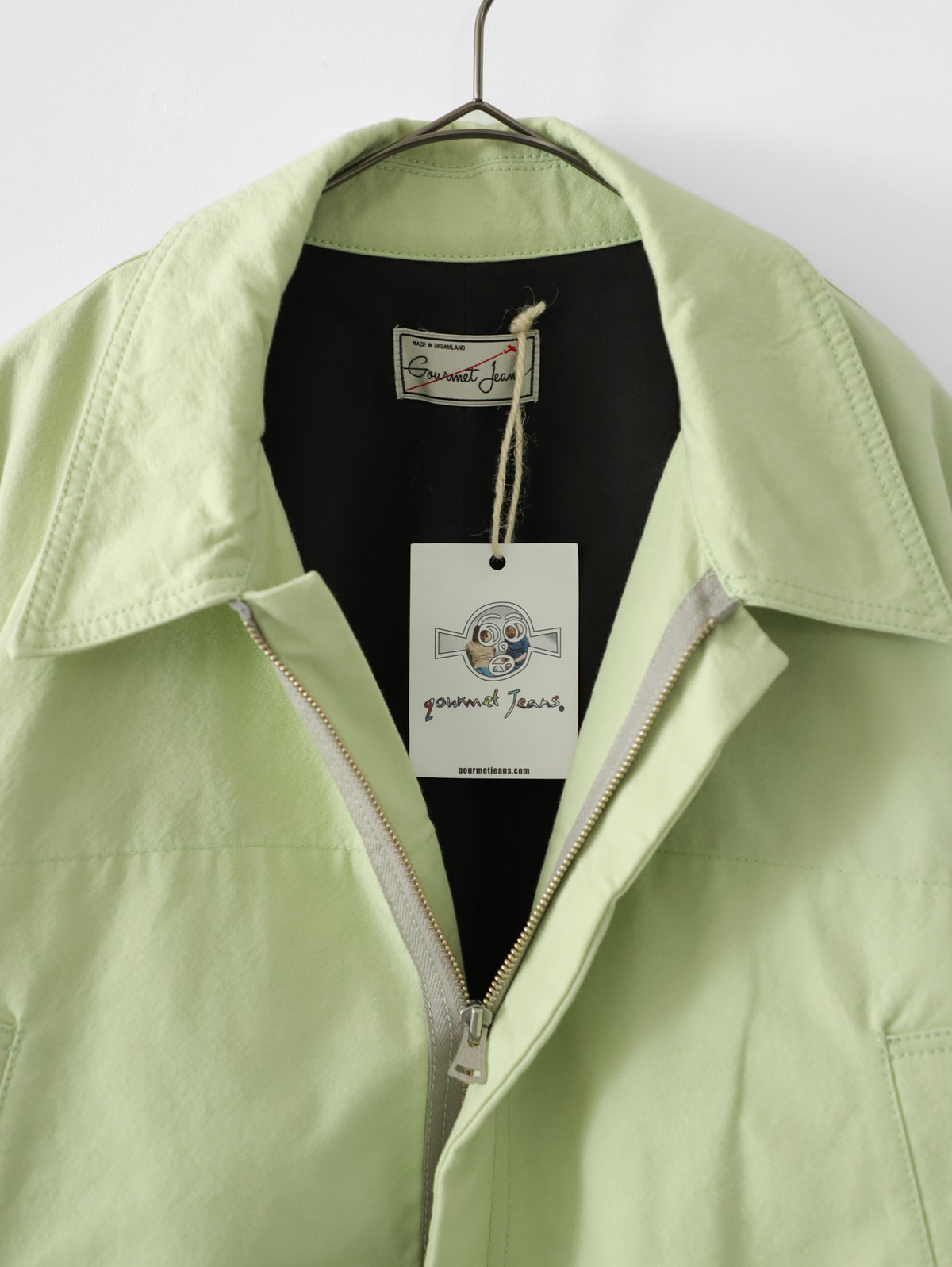TRUCKER ZIP BLOUSON / gourmet jeans