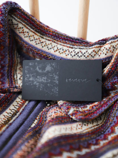 half zip pullover knit / reverve