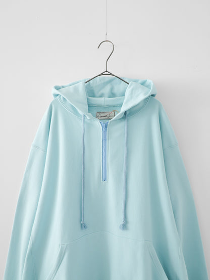 HALF ZIP HOODIE / gourmet jeans