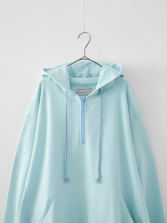 HALF ZIP HOODIE / gourmet jeans